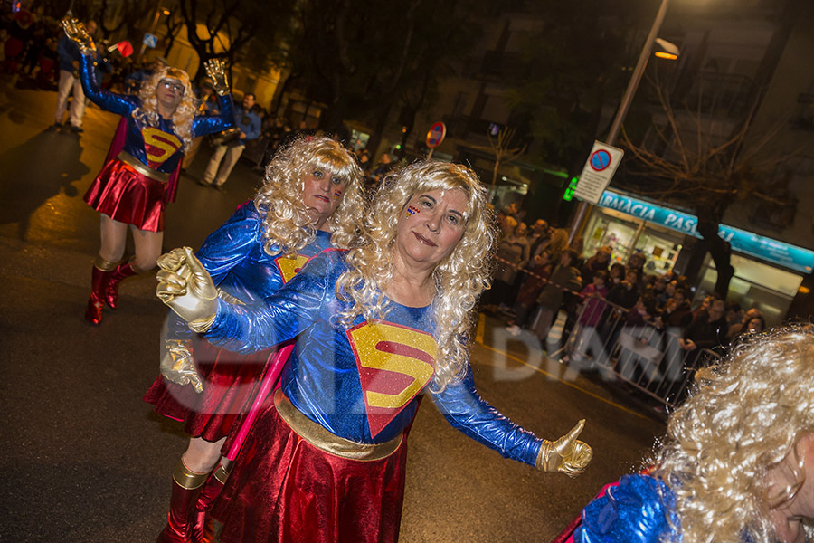 Rua del Carnaval de Les Roquetes del Garraf 2017